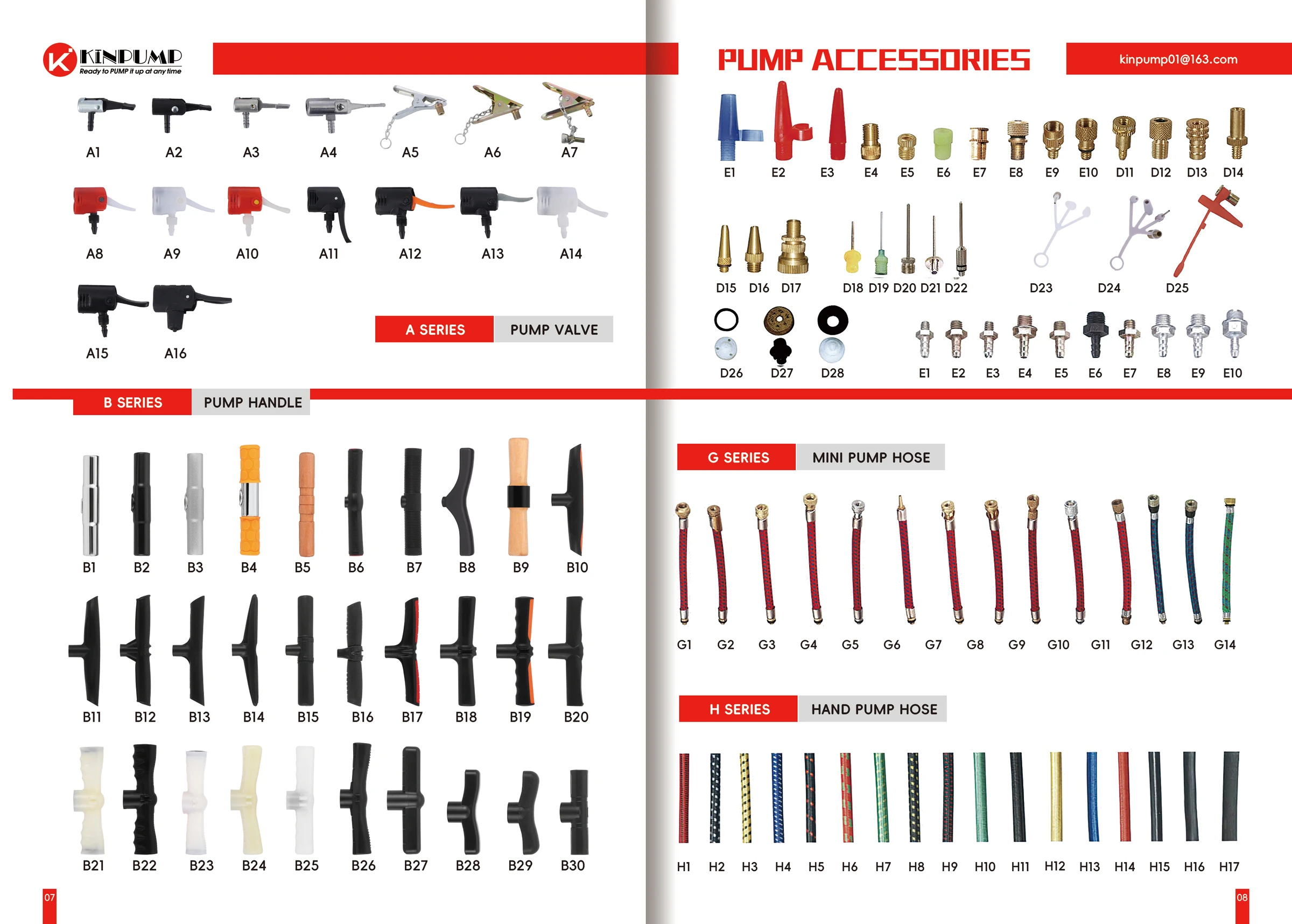 Pump parts & accessories